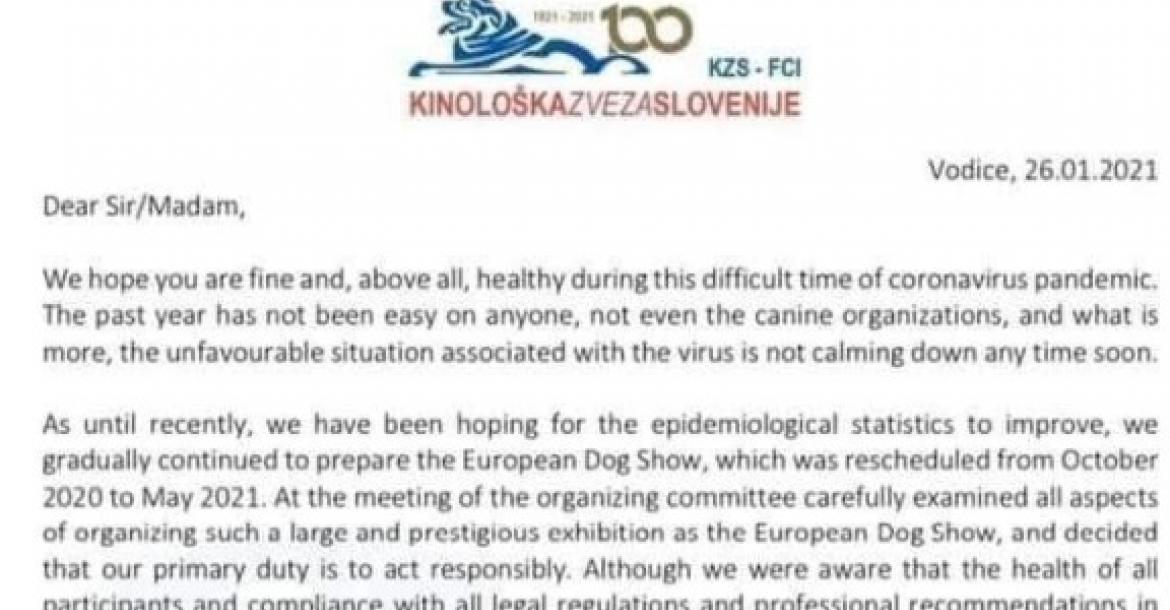 Uitgestelde Euro-show Slovenië nu definitief afgelast