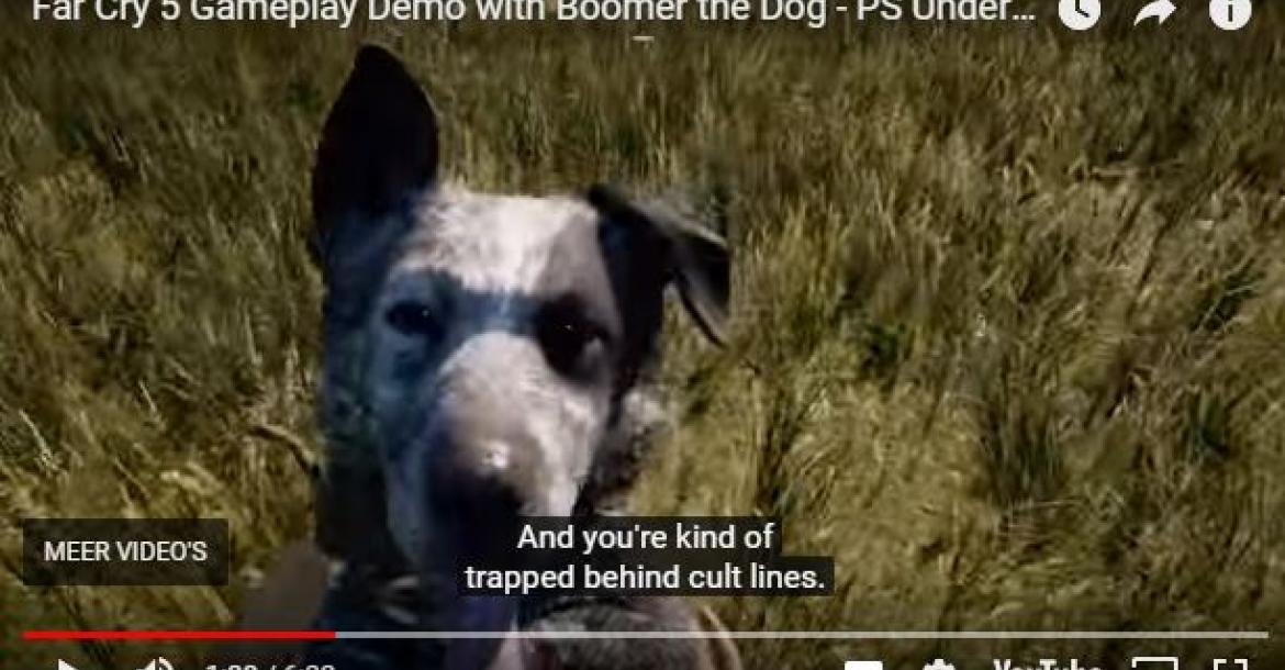 Hond maakt ook entree in videogames als beste maatje